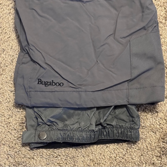 Columbia Snow Pants Mens XL Gray Lined Ski Outdoor Winter Bugaboo Omnitech Logo - Picture 10 of 15